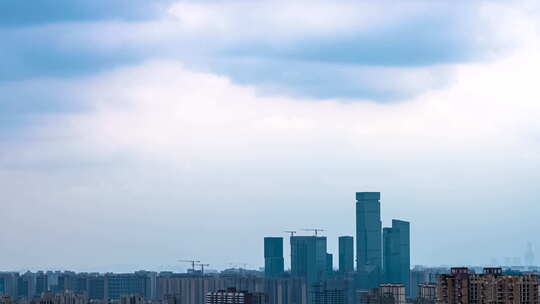 西安高新国瑞大厦延时