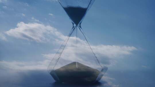 时间 时钟 时间光影抽象艺术 时间流逝沙漏