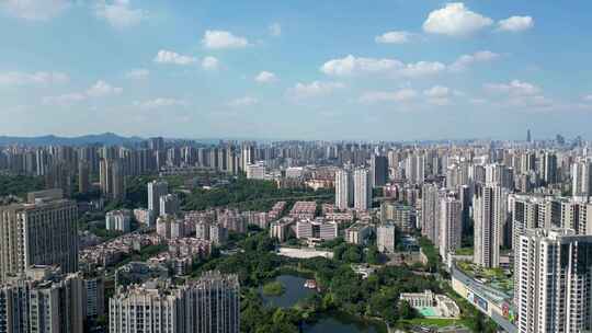 重庆大渡口区全景航拍