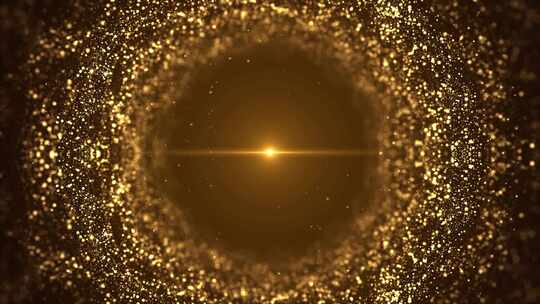 金色星星和粒子事件