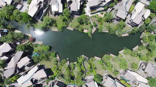 四川成都天府新区麓湖高端别墅区