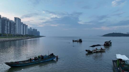 汕头海湾渔船