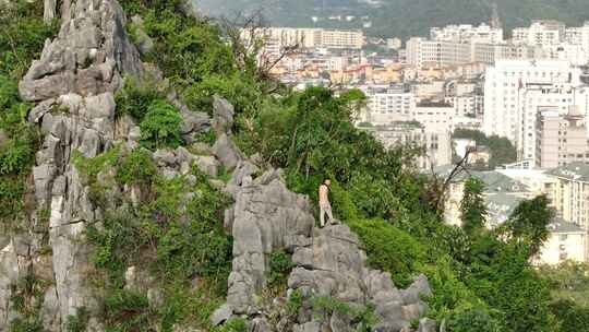 桂林市航拍素材