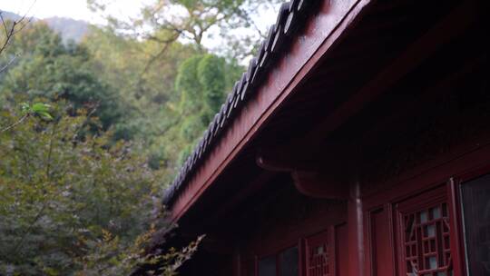 杭州飞来峰永福寺禅院风景