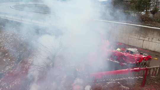 祭祀祭拜清明节祈祷清明烧香祭祖蜡烛祷告