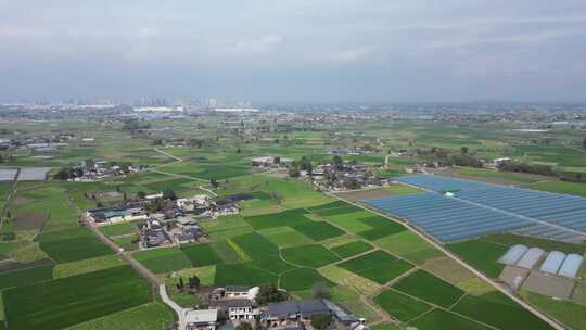 天府四川、成都平原、德阳广汉乡村