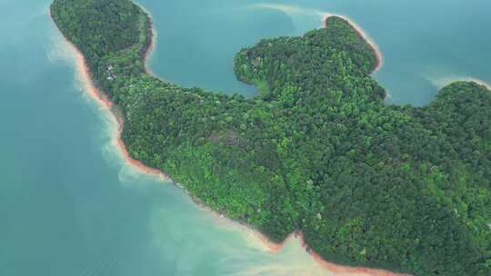 东江湖仰天湖郴州雾漫东江千岛湖杭州湖泊