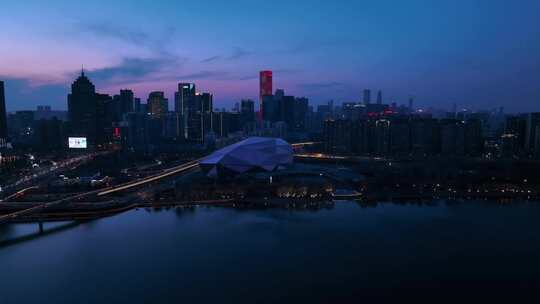 沈阳大钻石夜景