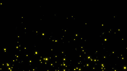 夜空下飞舞的萤火虫-带alpha通道视频素材模板下载