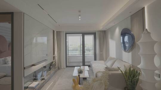 住宅客厅装饰家居空间设计现代简约轻奢舒适