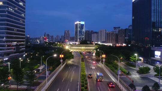 南沙蕉门牌坊夜景