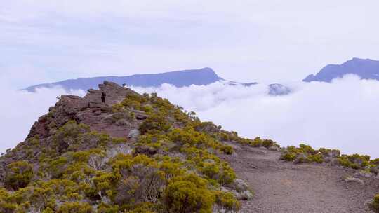 火山口，Piton de la Fou