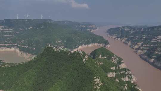 河南济源黄河三峡风景区视频