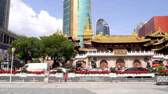 静安寺 人流 景点 十一 国庆