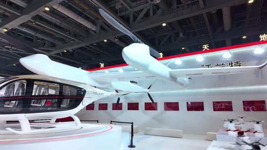 上海第八届 进博会私人飞机展