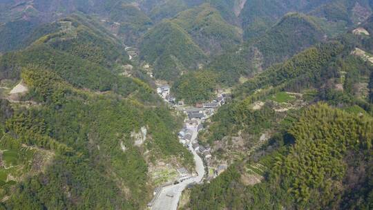 浙江绍兴新昌民族村外婆坑古村