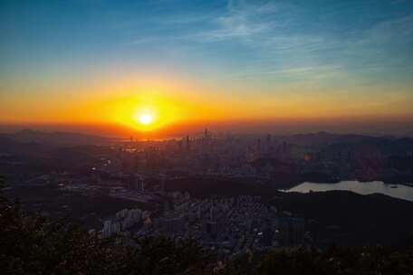 夕阳 晚霞 天空 治愈系 黄昏 唯美