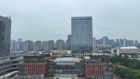 重庆两江新区自贸区视频素材模板下载