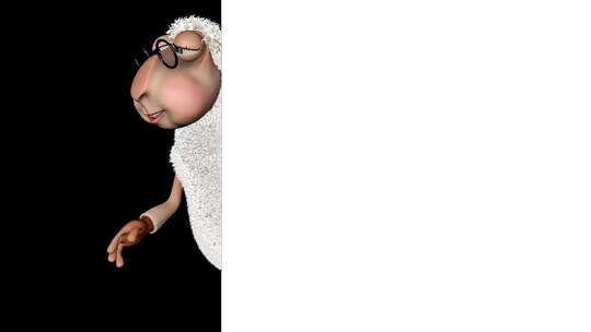 绵羊秀广告3d动画