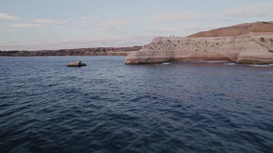 天线，视图，海岸线，海岸