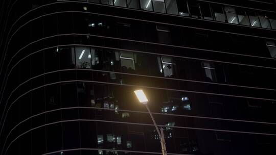 2023广州写字楼加班夜景大合集