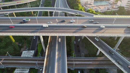 城市交通道路车水马龙