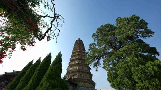 山西广胜寺飞虹塔实拍