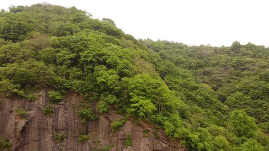 六安市大别山风情谷风景区航拍视频素材