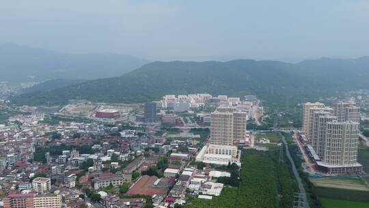 航拍莆田梧塘风景4K实拍视频