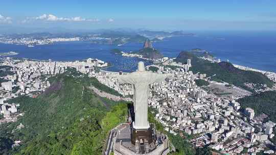 基督救世主里约在市中心里约热内卢巴西。