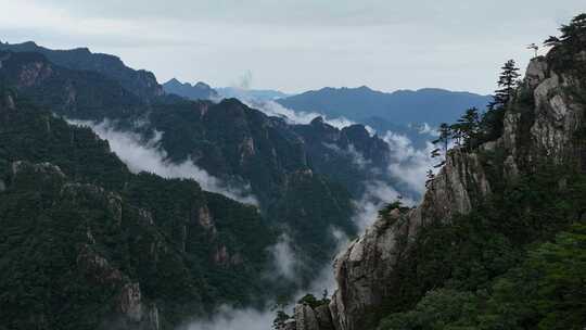 美丽中国河南老界岭自然风光