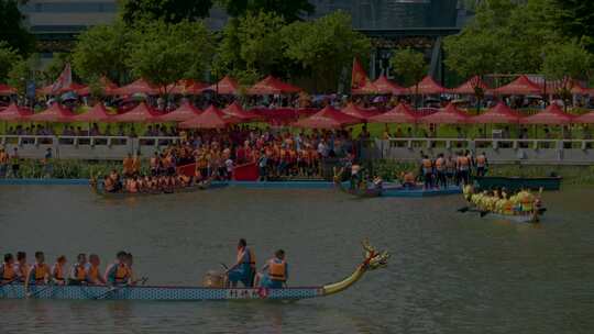 龙舟比赛队伍龙舟端午节