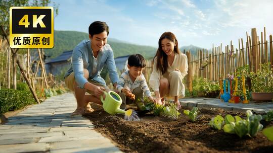 美好生活幸福生成和谐社会家庭美好时光