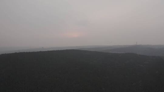 龙门石窟夜景航拍香山寺洛阳景点文化