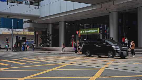 【正版素材】香港城市街道中环