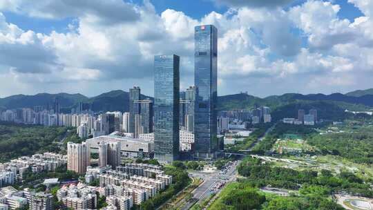 深圳深业上城商业楼航拍合集