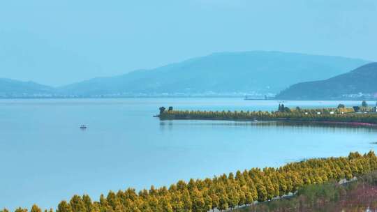 异龙湖风景