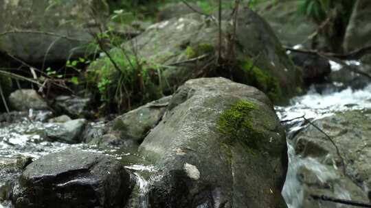 山泉泉水溪流溪水水源 山涧小河沟 山