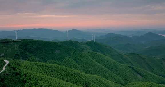 山顶风力发电