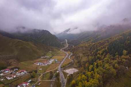 公路云雾延时