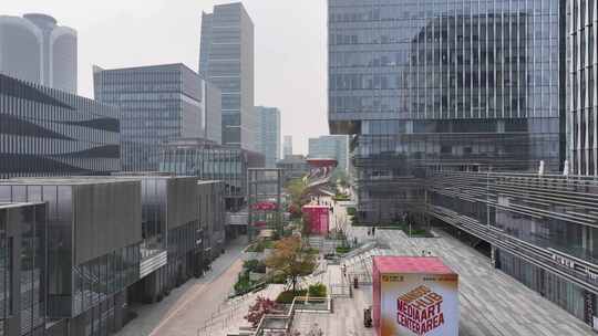 上海徐汇滨江西岸文化艺术中心航拍混剪