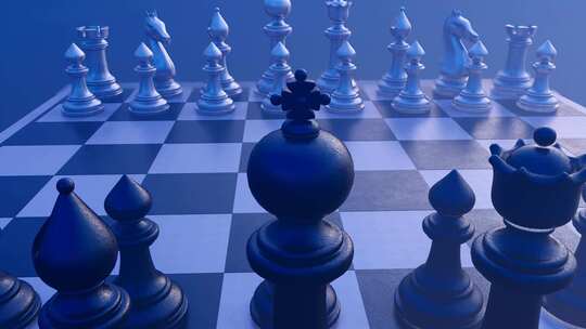 国际象棋排列布阵