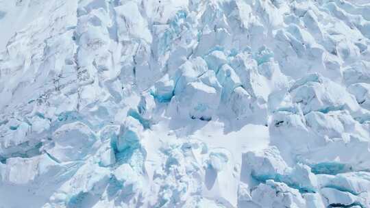 冰川航拍视频素材模板下载