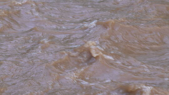 旅游景区 丹河 河水湍急无断层 垂直拍摄