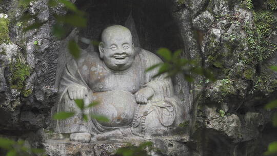 诗画江南 灵隐寺 园林建筑 庭院 禅 东方