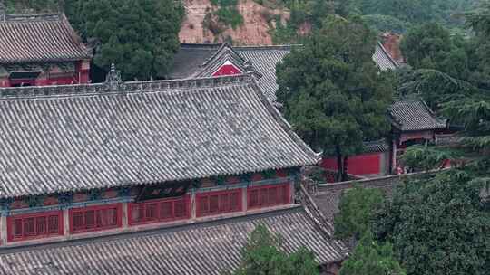 航拍平顶山汝州风穴寺