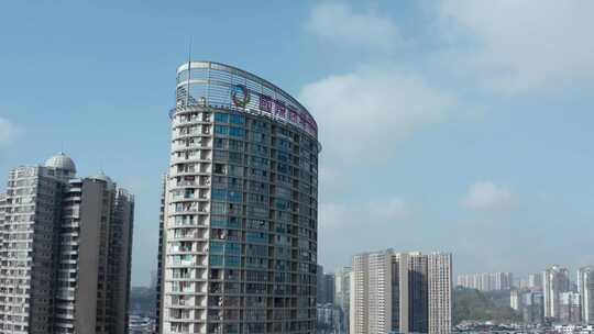 广安城市风光视频素材模板下载