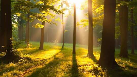 秦岭山脉森林航拍云雾森林云雾自然风景大赏