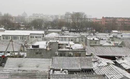 胡同 雪景-新片场