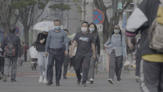 城市上班族 白领通勤